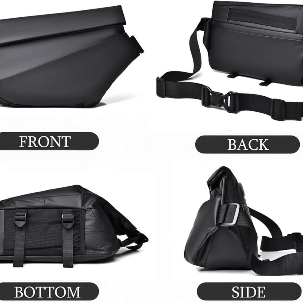 Versatile Expandable Backpack - Waterproof Crossb… - image 4